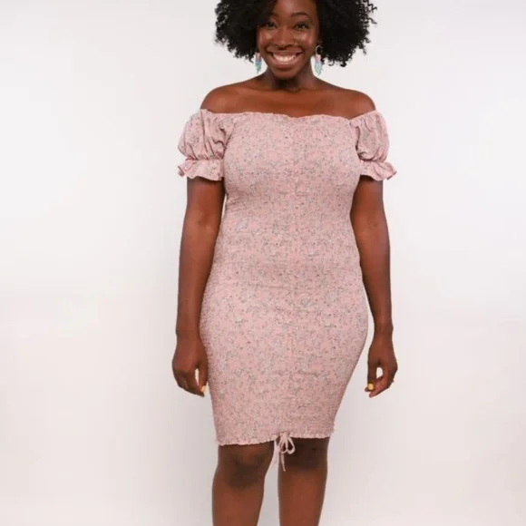 Runch Me Tight Dress | Color: Cream | Size: XL | Degelex's Closet